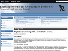 Tablet Screenshot of ehemalige.rhs-bs.de